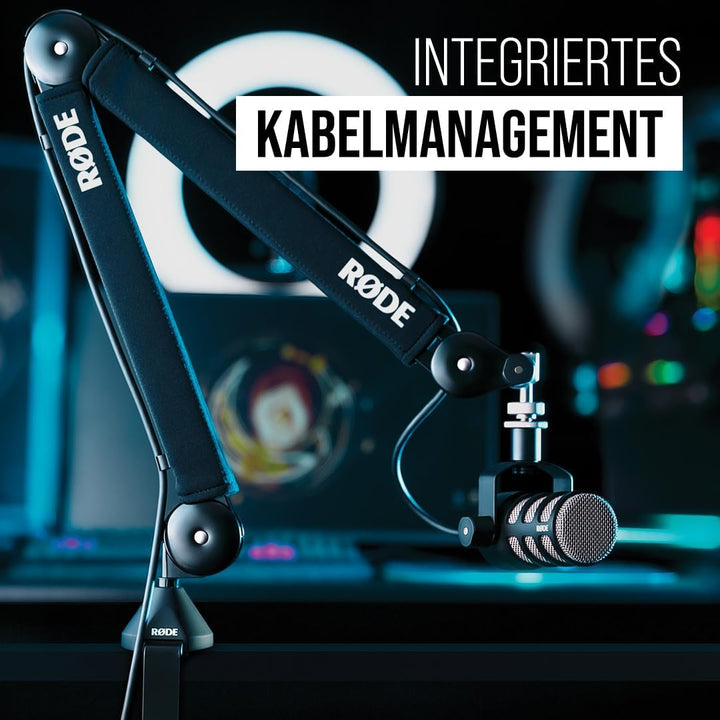 RØDE PSA1+ Professionelles Gelenkarmstativ für Studioanwendungen mit innovativem Federsystem, Neopre