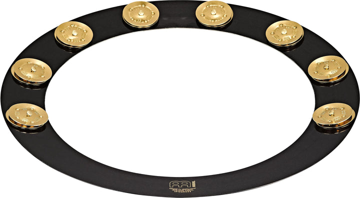 Meinl Cymbals Backbeat Pro Tamburin — 14 Zoll (35,56cm) Messing Ring mit Messing Glöckchen für Snare