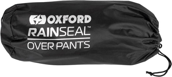 Oxford Products Unisex Hose Rainseal Pant wasserdichte Motorrad-Überhose M Schwarz, M Schwarz