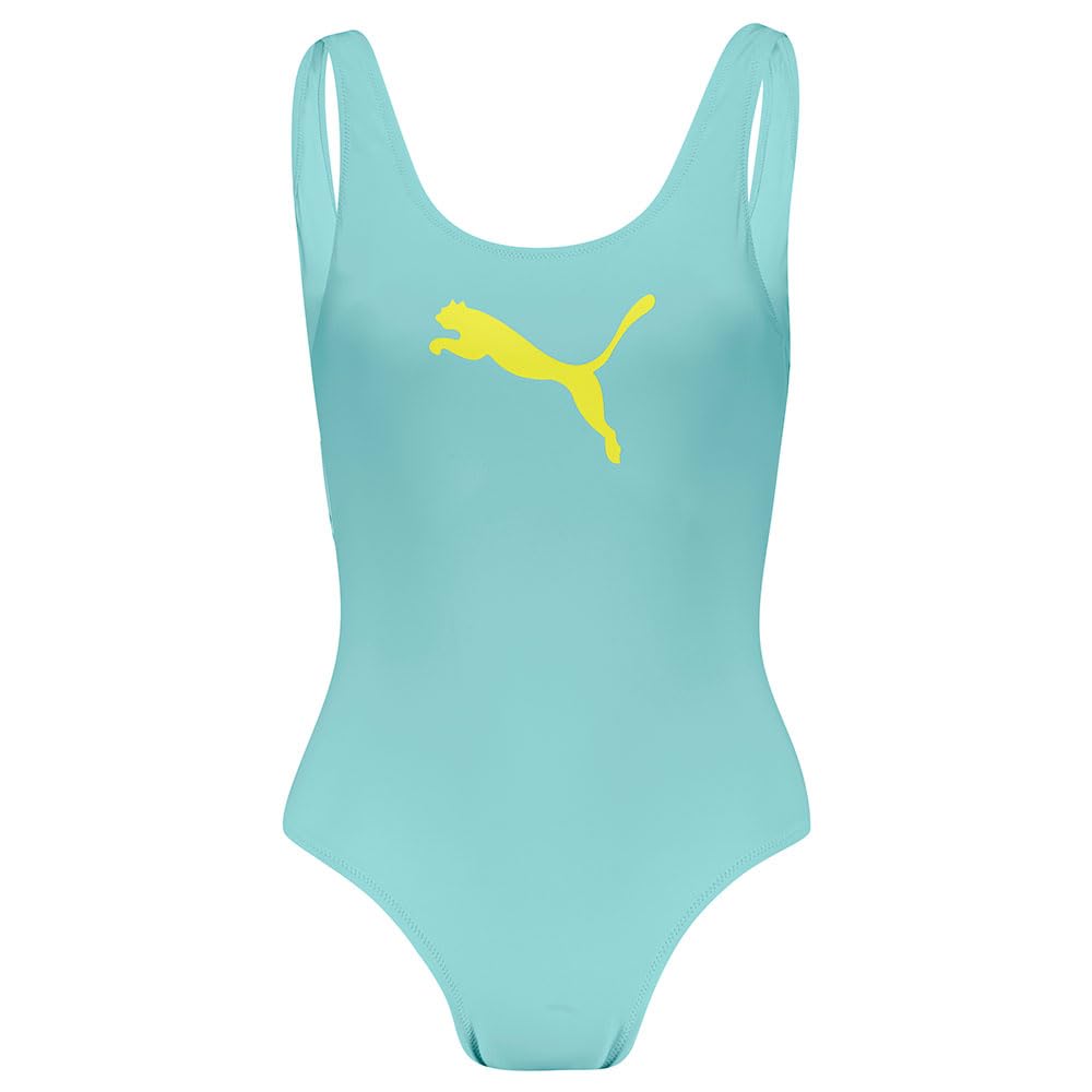 Puma Damen Swimsuit Badebekleidung (1er Pack) L Mint, L Mint