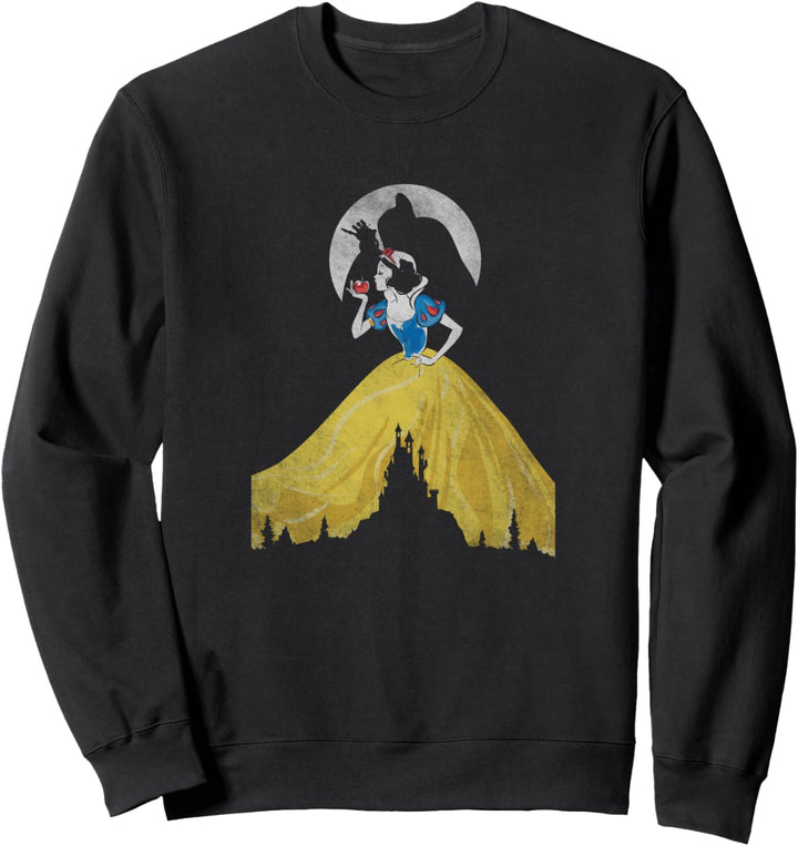 Disney Snow White Skirt Silhouette And Shadow Sweatshirt
