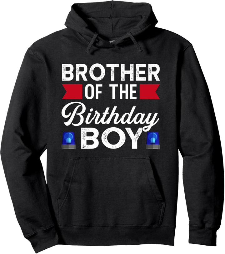 Bruder des Geburtstagsjungen-Geburtstagsjungen Pullover Hoodie