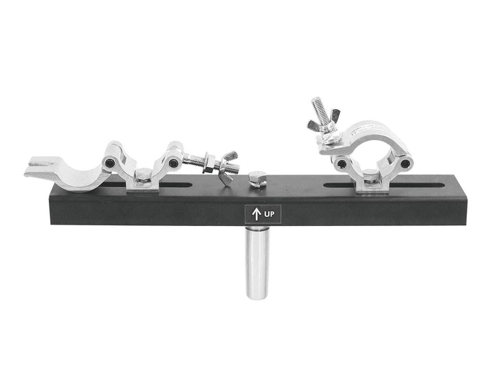 EUROLITE TAH-52 Traversenadapter mit Zapfen | Horizontaler Adapter mit TV-Zapfen von 160 - 405 mm, M