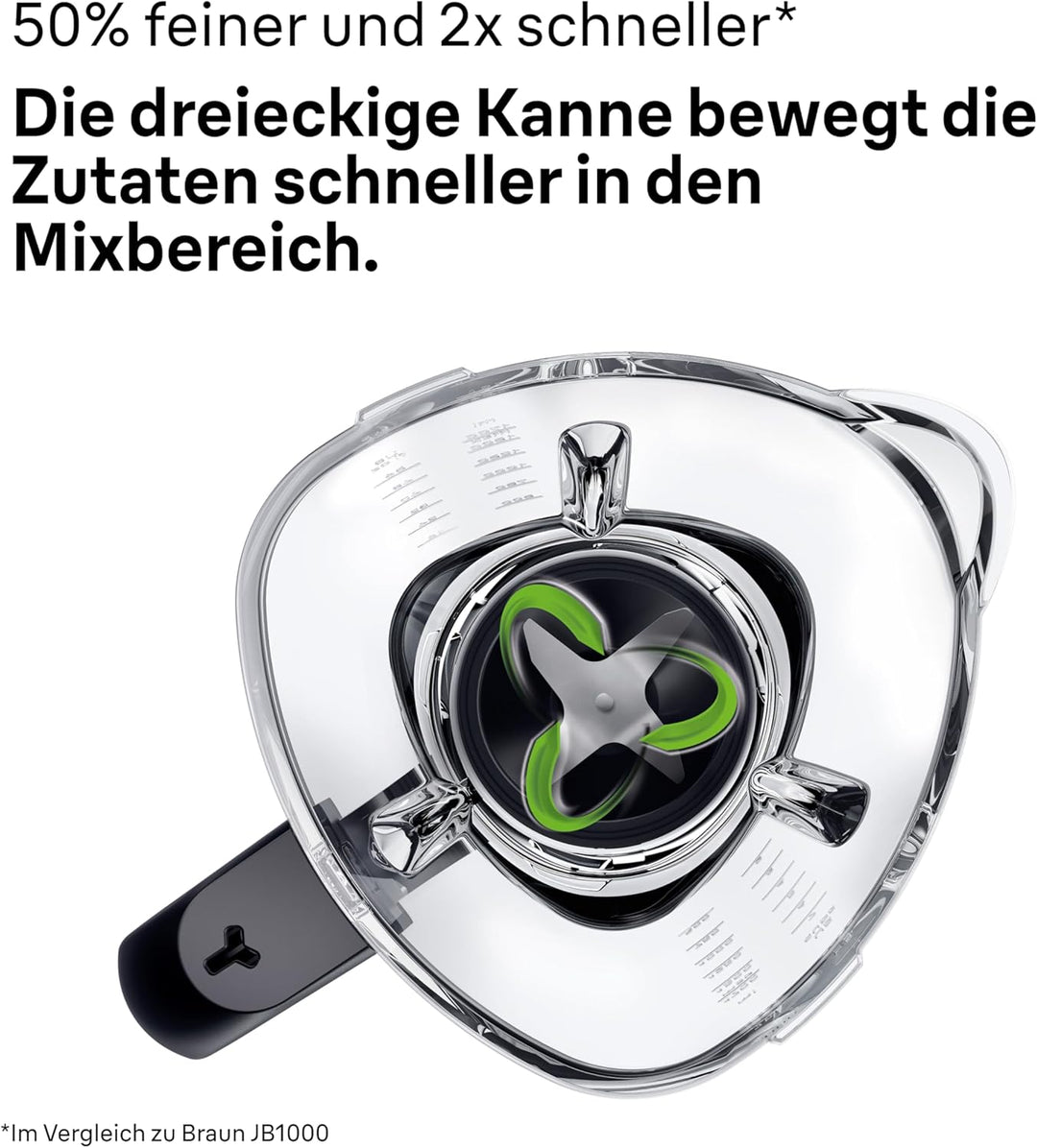 Braun PowerBlend 7 – Hochleistungs-Standmixer mit 30.000 U/min für cremige Smoothies, Shakes & Sauce