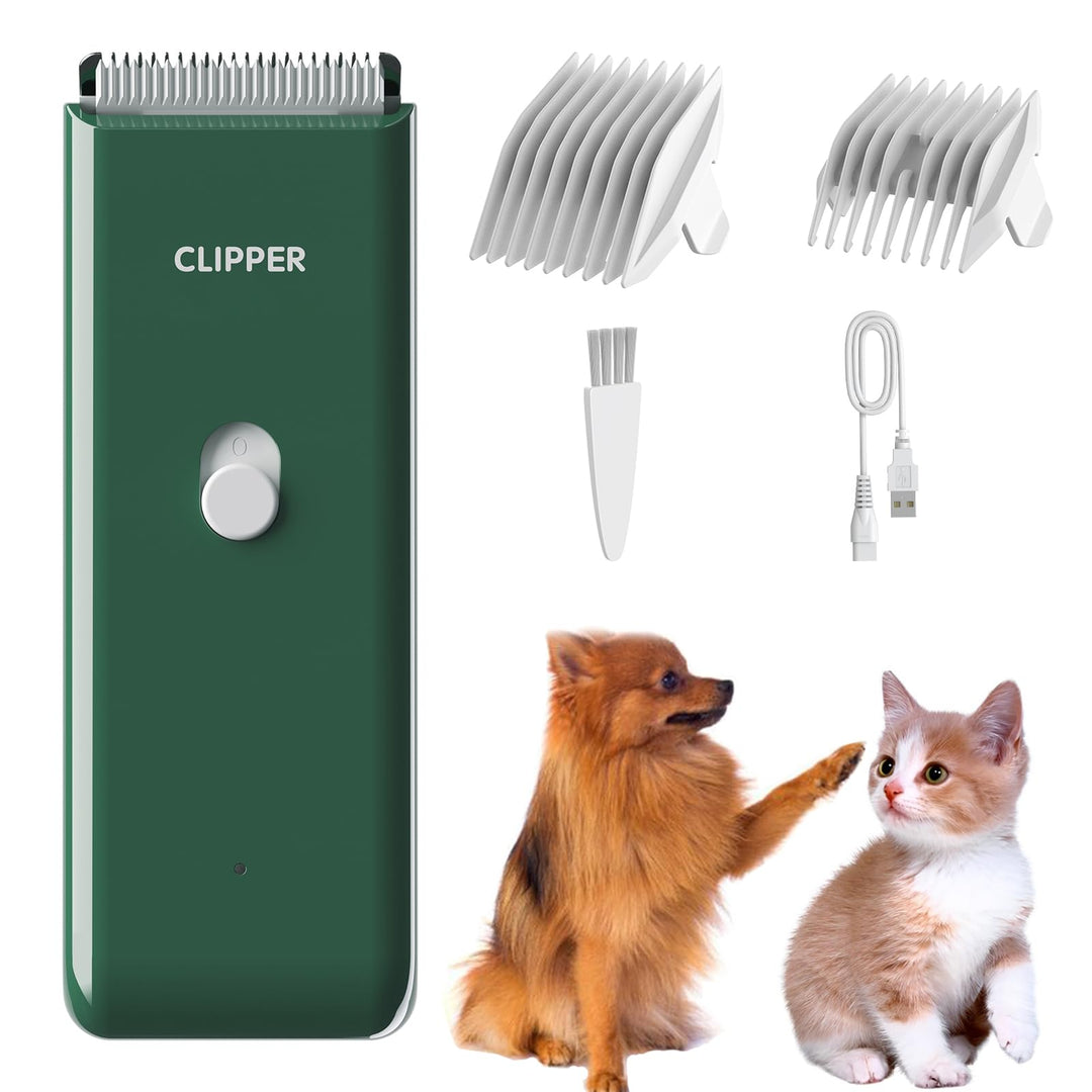 Profi Haarschneidemaschine für Hund Katze, Leise Hundeschermaschine mit Keramische Klinge, Elektrisc