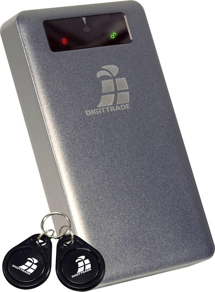 Digittrade RS256 1TB RFID Security externe Festplatte (6,4 cm (2,5 Zoll), 5400rpm, USB 3.0, 256-Bit