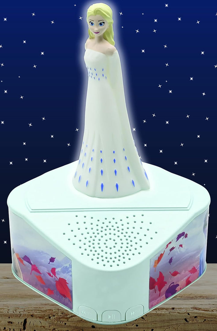Lexibook BTD80FZ Frozen Lautsprecher, Leuchtfigur, Bluetooth 5.0, USB Typ C Die Eiskönigin, Die Eisk
