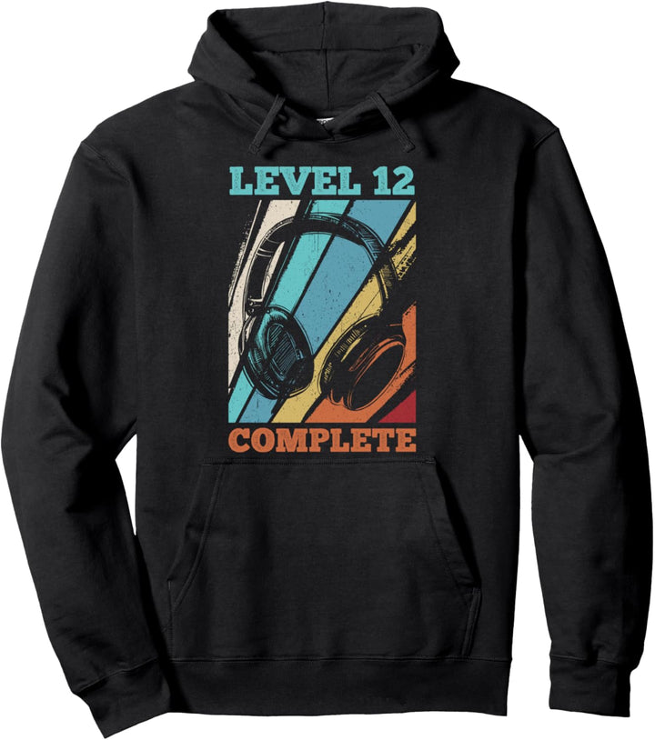 12.Geburtstag Video Gamer Level 12 Complete Pullover Hoodie