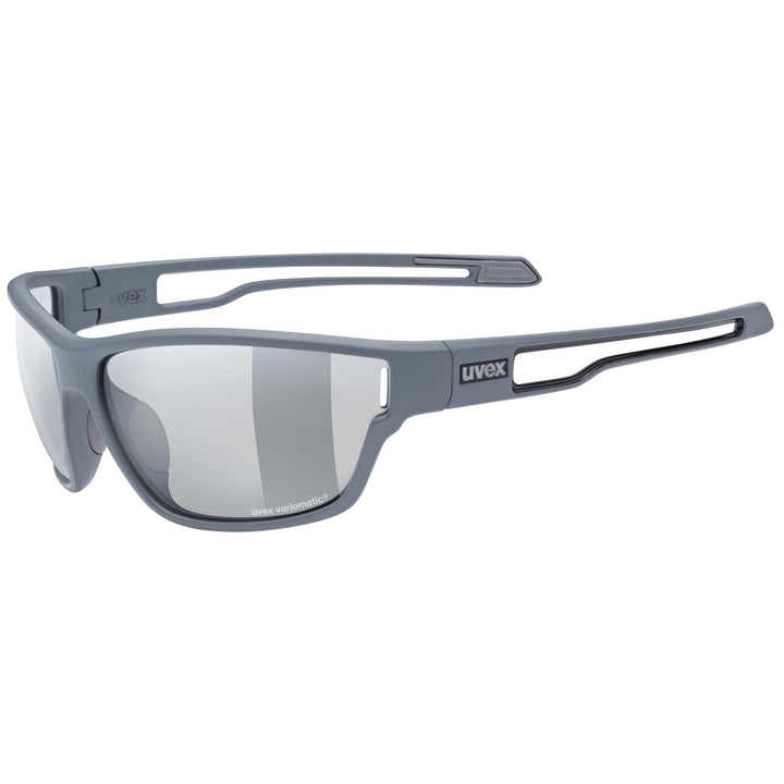 uvex Unisex Sportstyle 806 V Sportbrille (1er Pack) Einheitsgrösse grey mat/smoke, Einheitsgrösse gr