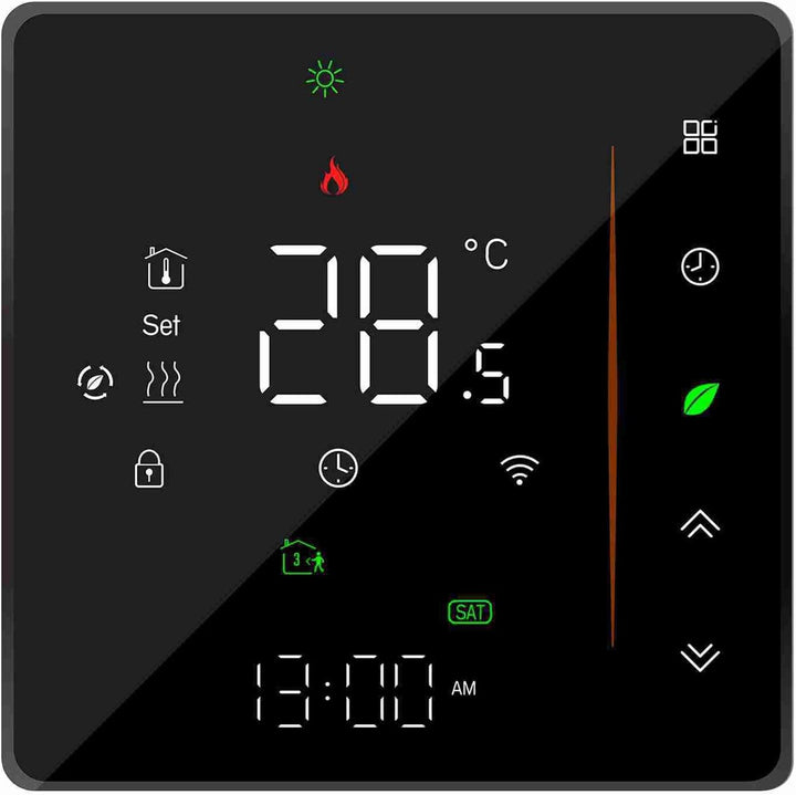 Decdeal WiFi Thermostat Wasser-Fussbodenheizung,Unterstützung Von TUYA/Smart Life,Google Home,Progra