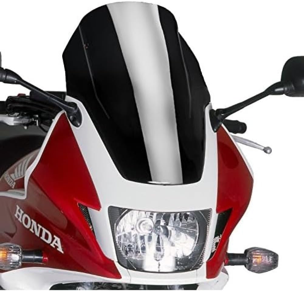 Puig 4098N Tourenscheibe, schwarz Black, Black