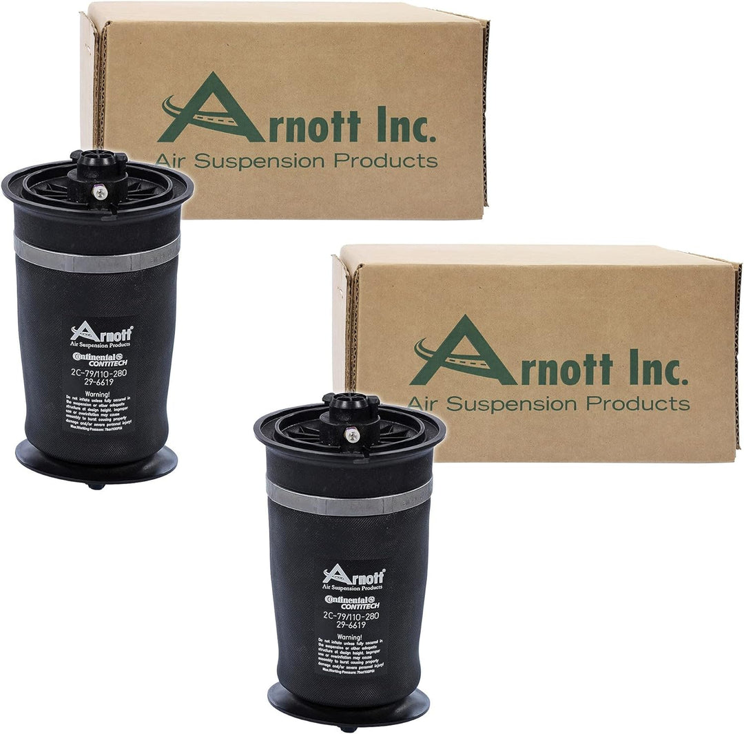ORIGINAL ARNOTT 2x LUFTFEDER FEDERBALG LUFTFAHRWERK LUFTFEDERUNG HINTEN RECHTS LINKS