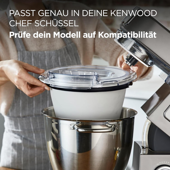 Kenwood KAX71.000WH Eismaschine Gebäckroboter Zubehör Weiss