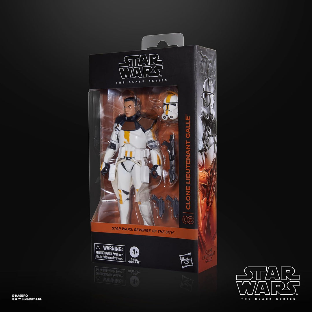 Star Wars The Black Series Klon Lieutenant Galle, Rache der Sith Premium Action-Figur zum Sammeln (1