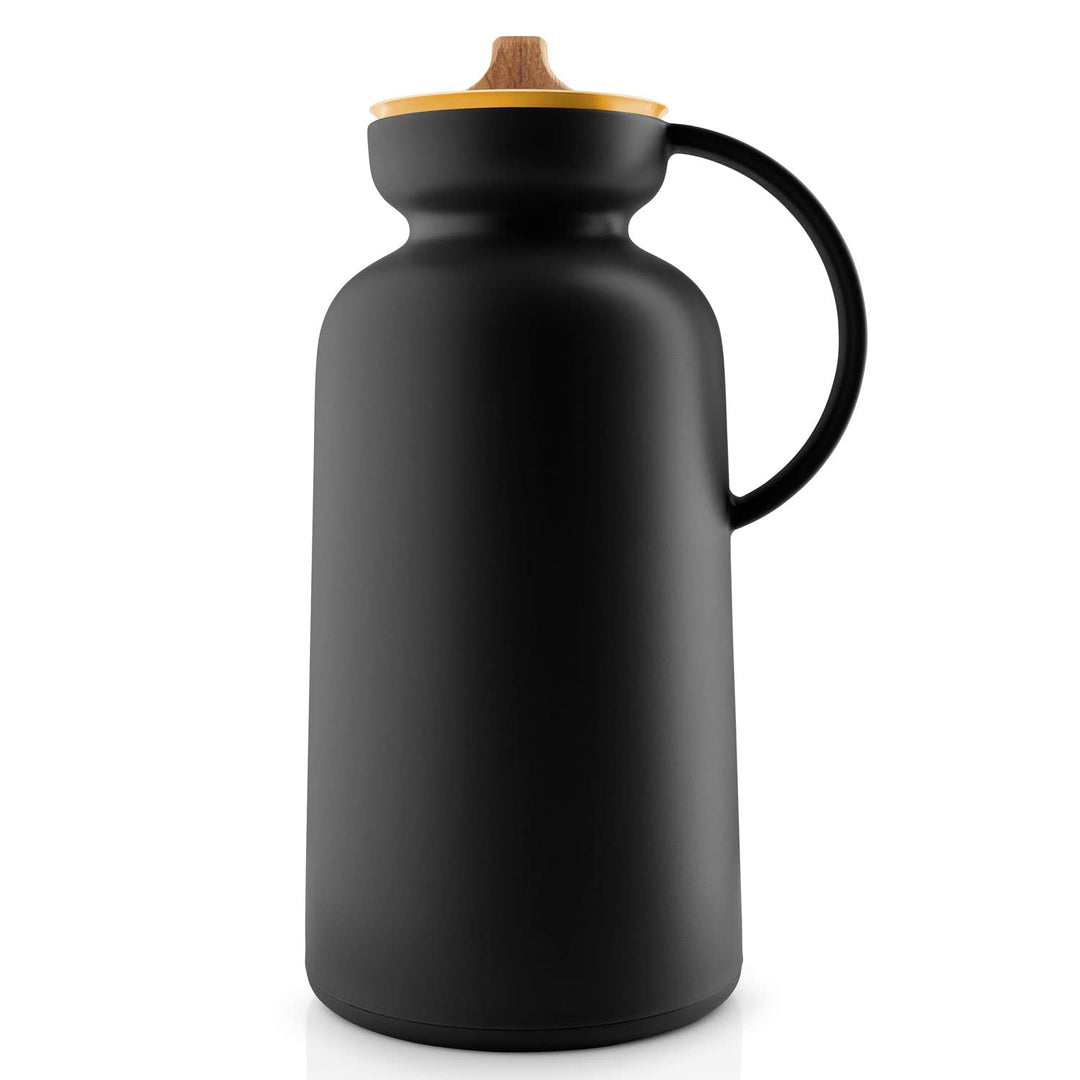 EVA SOLO Silhouette Isolierkanne schwarz Messing 1 Liter Thermoskanne