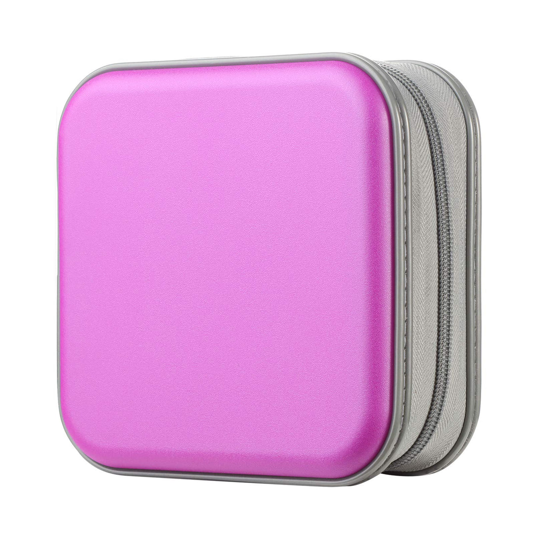 alavisxf xx CD Tasche, 48 DVD Tasche Hartplastik CD Taschen Aufbewahrung Schutzhülle DVD Lagerung CD