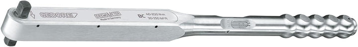 GEDORE Aluminium Drehmomentschlüssel DREMOMETER 1/2" 40-200 Nm mit Doppelvierkant ±3% Genauigkeit mi
