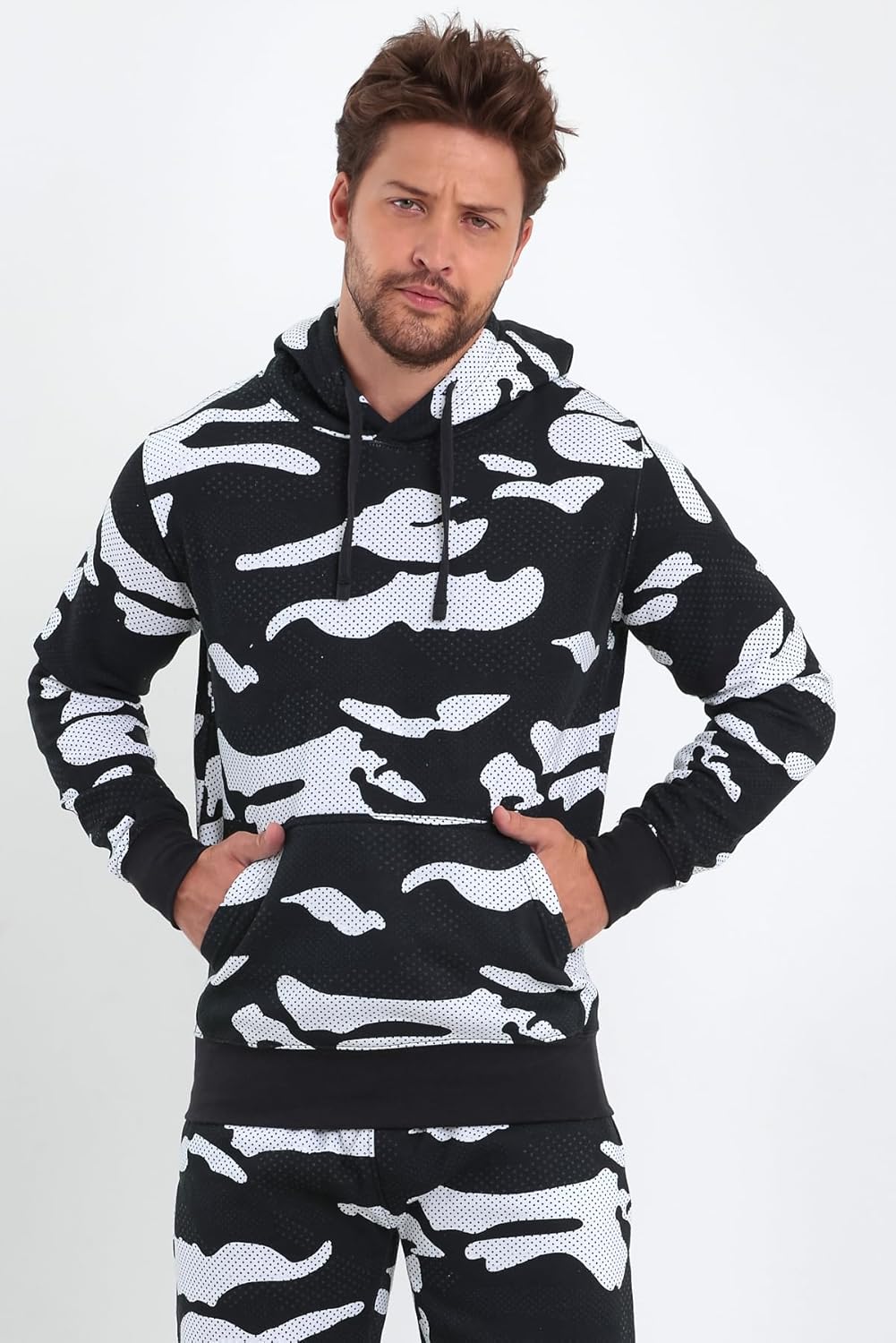 Raff & Taff Hoodie Kapuzenpullover Sweatshirt Sweater Pullover | S - 8XL | Sport Alltag Freizeit | P