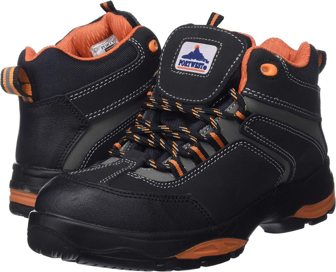 Portwest Portwest Compositelite Sicherheitsstiefel Operis S3 HRO, Grösse: 37, Farbe: Schwarz, FC60BK