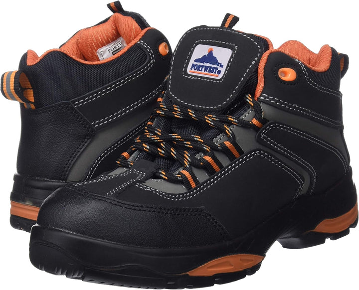 Portwest Portwest Compositelite Sicherheitsstiefel Operis S3 HRO, Grösse: 37, Farbe: Schwarz, FC60BK