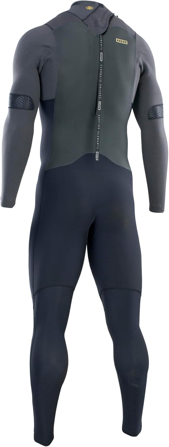 ION Seek AMP 4/3 Back Zip Full Suit 2023 Black, S