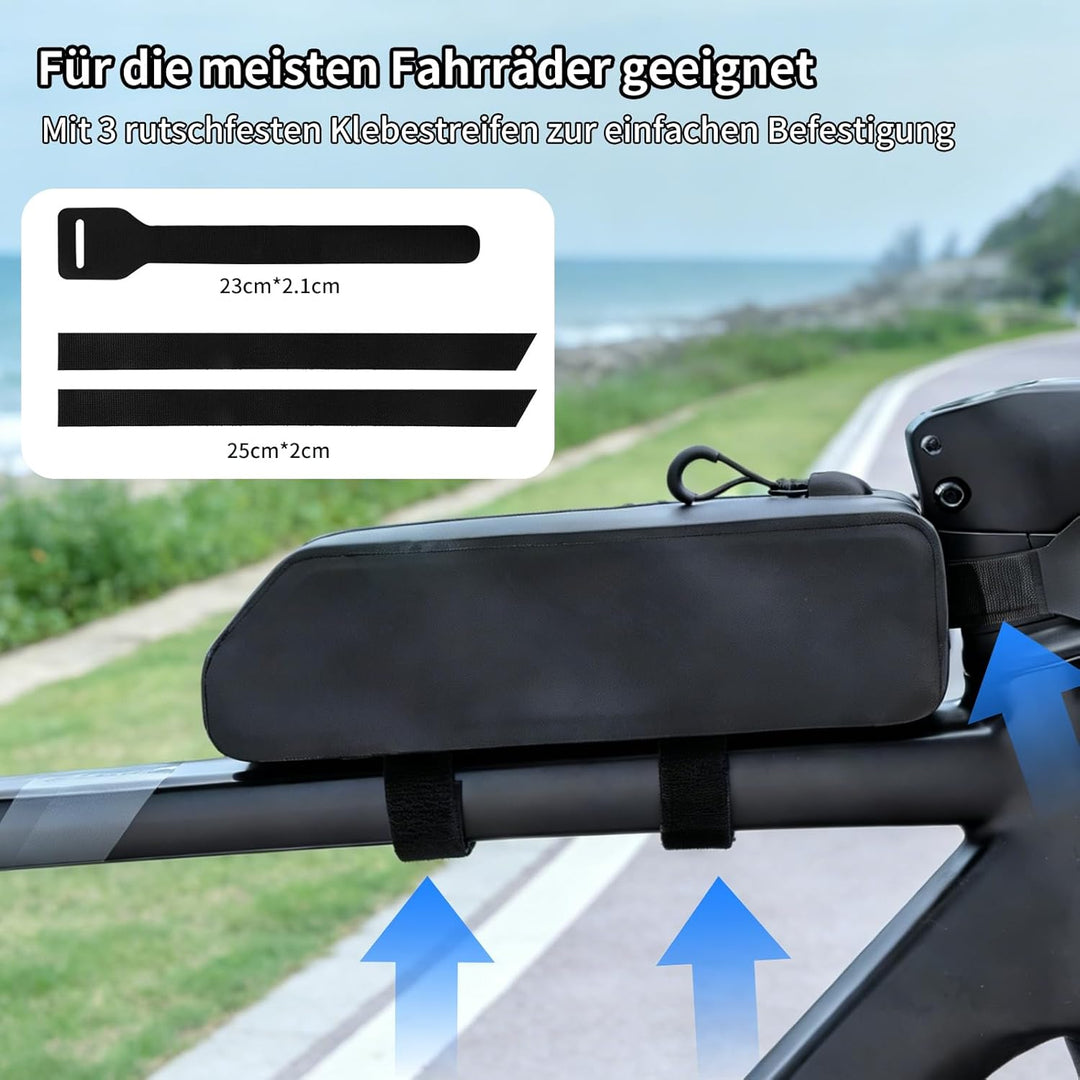 Fahrrad Rahmentasche, Oberrohrtasche Fahrrad, oberrohrtasche rennrad, wasserdichte Fahrradtasche Rah