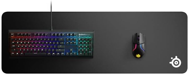 SteelSeries QcK Edge XL - Gaming-Mauspad – abgenähter Rand zur Verhinderung der Abnutzung – optimier