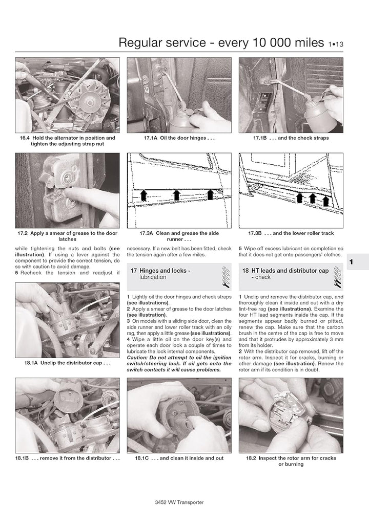 VW Transporter (water-cooled) Petrol (82 - 90) Haynes Repair Manual, Taschenbuch