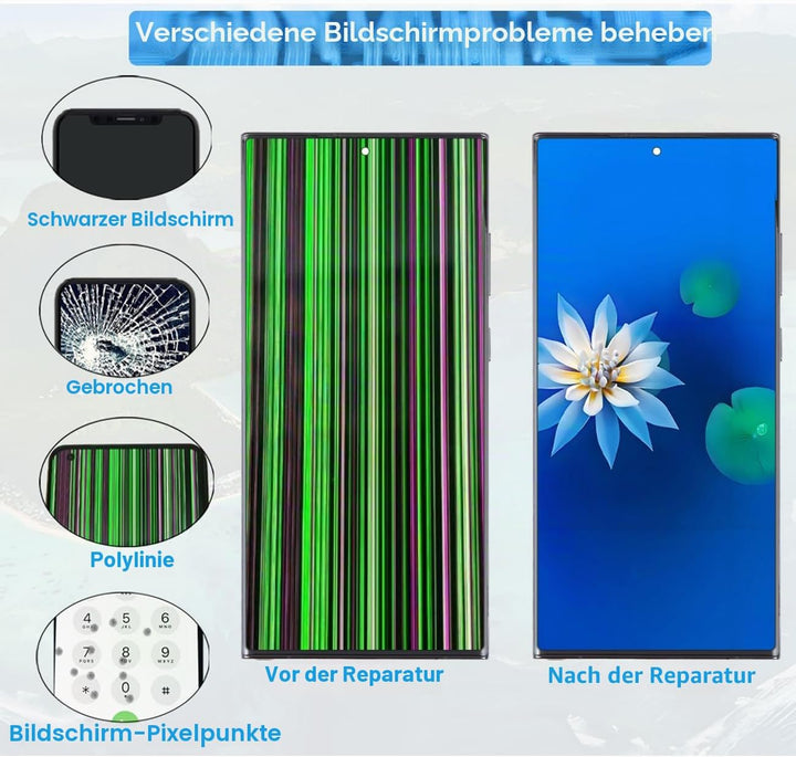 H&amp;LYCYJ Display Bildschirm für Samsung Galaxy S23 Ultra 5G TFT S918B S918B/DS S918U LCD Bildschirm E