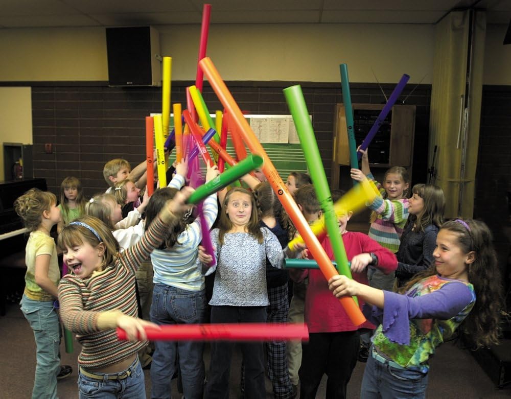 Boomwhacker C-Dur (pentatonische Tonleiter, gestimmte Perkussions-Kunststoffröhren)