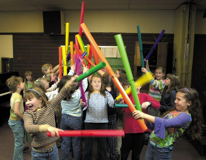 Boomwhacker C-Dur (pentatonische Tonleiter, gestimmte Perkussions-Kunststoffröhren)
