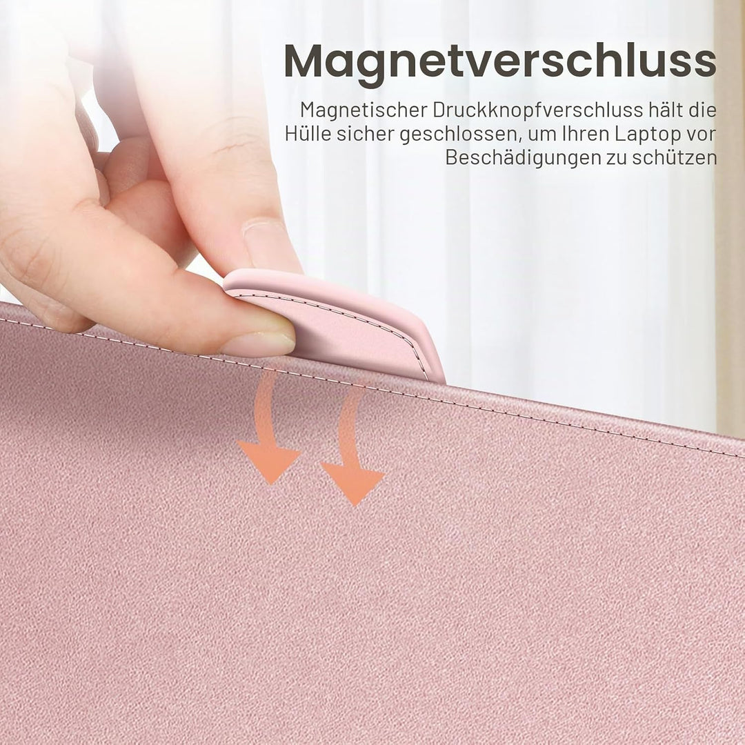 Fintie Hülle Kompatibel mit MacBook Air 15 M4 M3 M2 Chip (2025-2023) A3241 A3114 A2941, Hochwertiges