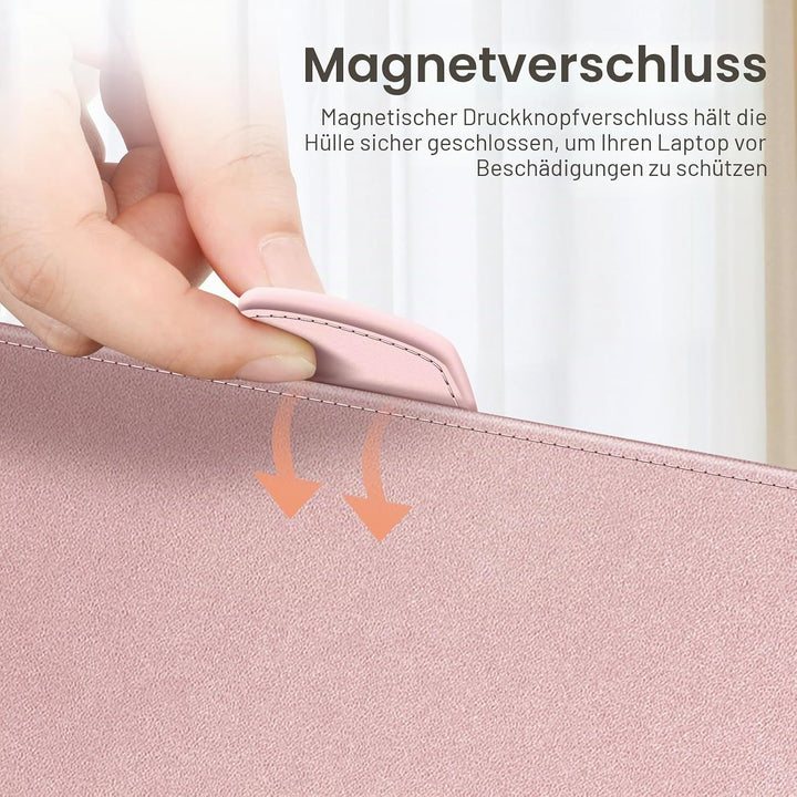 Fintie Hülle Kompatibel mit MacBook Air 15 M4 M3 M2 Chip (2025-2023) A3241 A3114 A2941, Hochwertiges