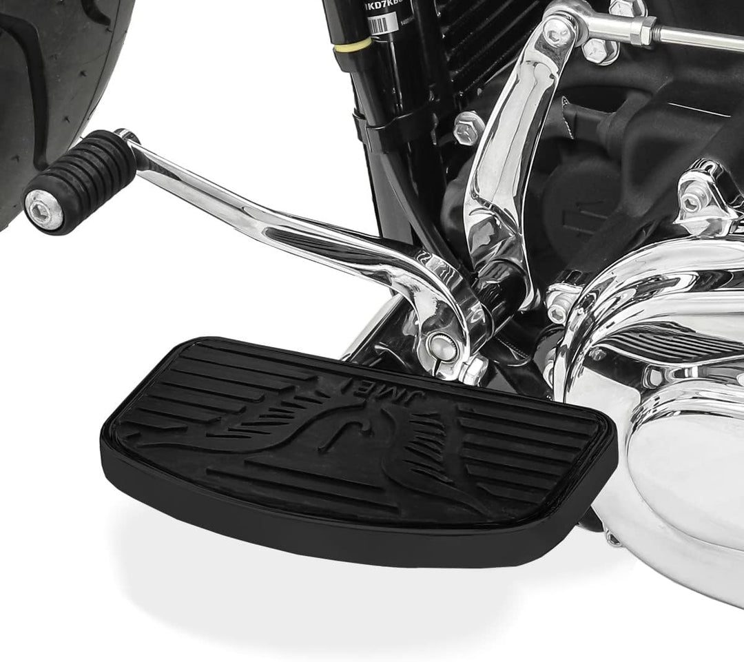 Universal Trittbretter Beifahrer Fussrasten hinten Kompatibel für Cruiser und Chopper FB3B