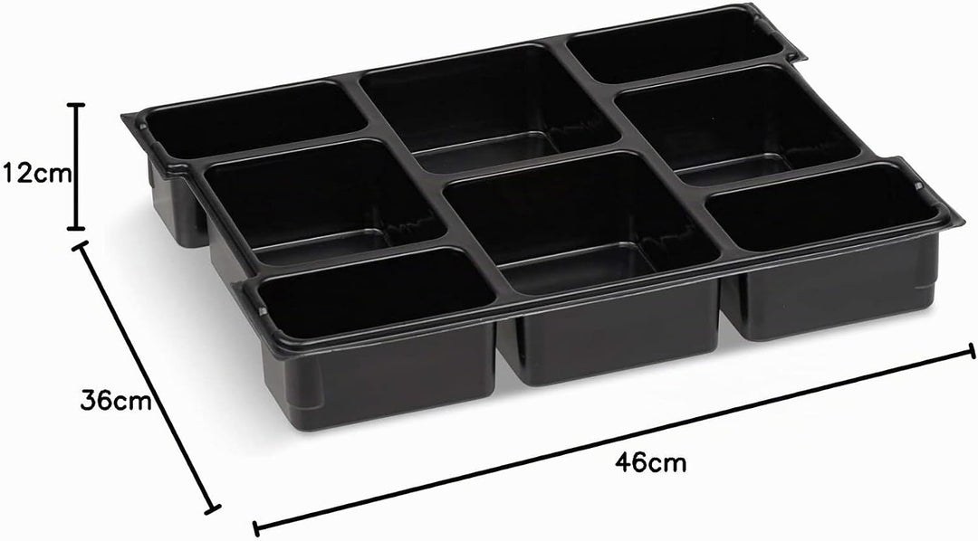 Bosch Sortimo L-Boxx 102 Werkzeugkoffer-Set Grau | bestückt mit L BOXX 102 Einlage Ordnungssystem Kl