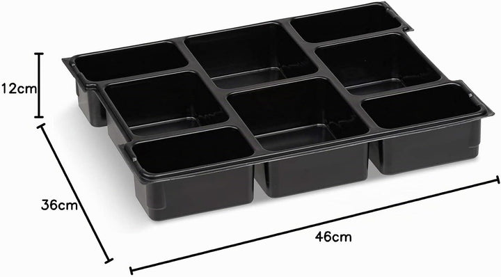 Bosch Sortimo L-Boxx 102 Werkzeugkoffer-Set Grau | bestückt mit L BOXX 102 Einlage Ordnungssystem Kl