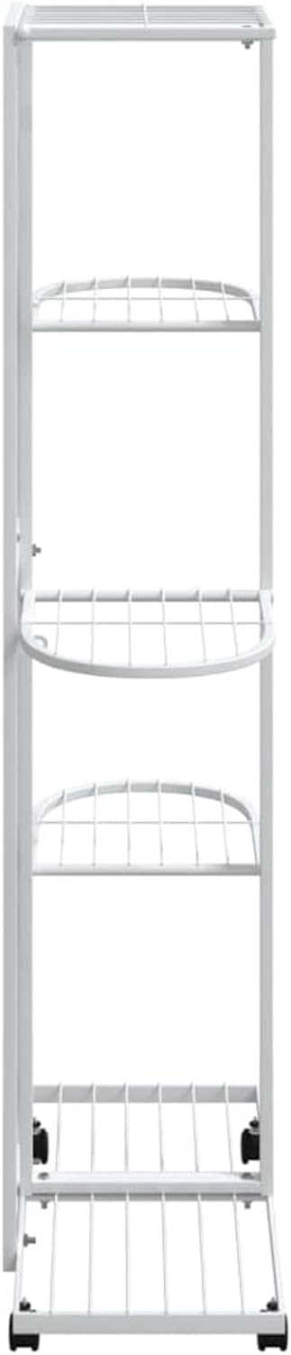 Homgoday Blumenständer 5-Etagen Blumenregal Pflanzenständer Pflanzenregal Blumenbank Blumentreppe Pf