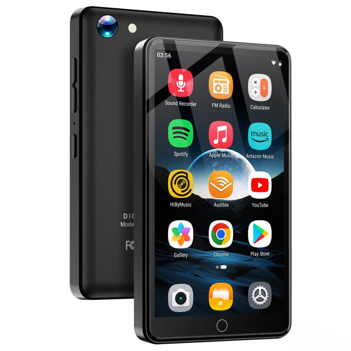MP3 Player mit 13 MP Kamera, 4,02" MP4-Player mit Bluetooth und WiFi, Musik Player für Kinder mit La