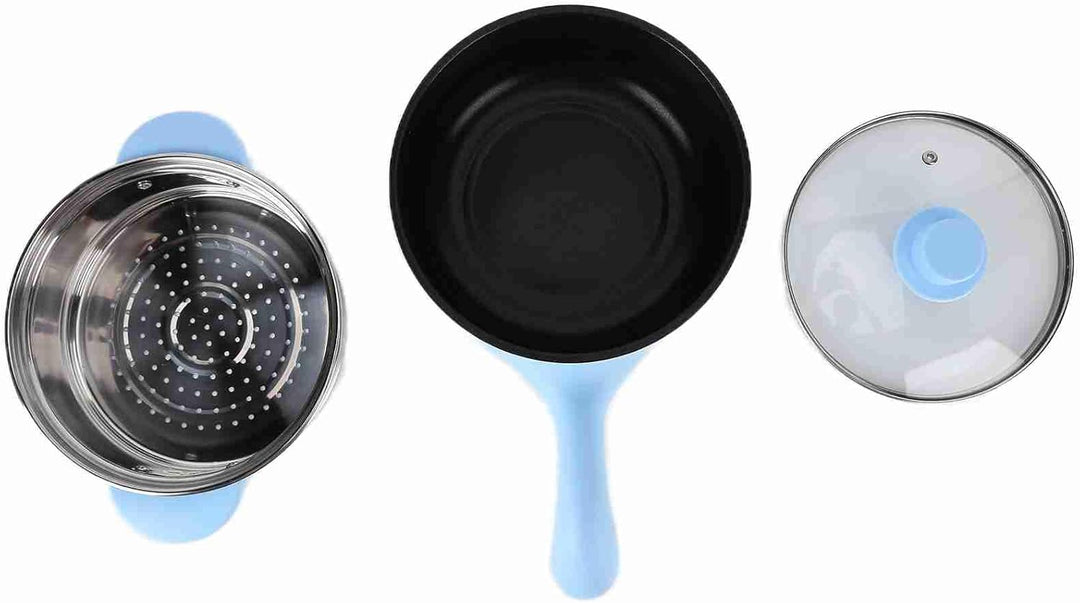 Kochtopf Stir Fry 2L Elektrischer Hot Pot Truck Elektrische Bratpfanne Edelstahl Elektrischer Dampfg