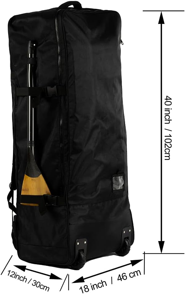 HEYTUR SUP Stand Up Paddle Board Aufblasbare Paddle Board Tragetasche Trolley-tasche, Trolley-tasche