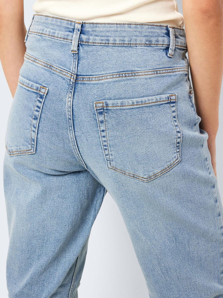 Noisy may Damen Jeans 27W / 32L Light Blue Denim, 27W / 32L Light Blue Denim