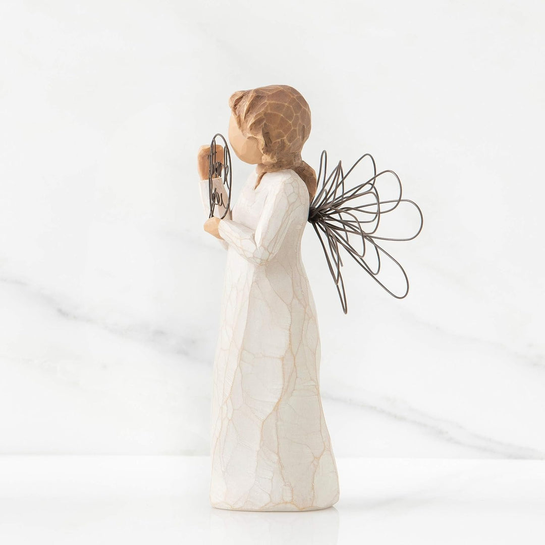 Willow Tree 26166 Figur Engel des Nur für Dich, 3,8 x 3,8 x 14 cm, Natur Höhe: 14 cm