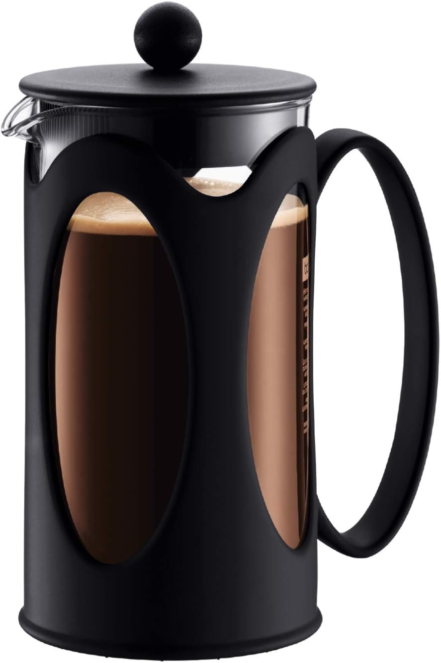 Bodum 1508-Ersatzglas, 8 Tassen, 1,0 l, 34 oz, Durchmesser 9,6 cm, H 18 cm A single, A single