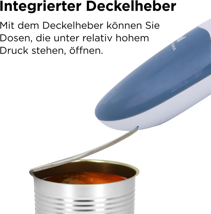 Elektrischer Dosenöffner Auto 2.0 von Kitchen Mama: Optimierte Klinge öffnet nahezu alle Dosen – aut