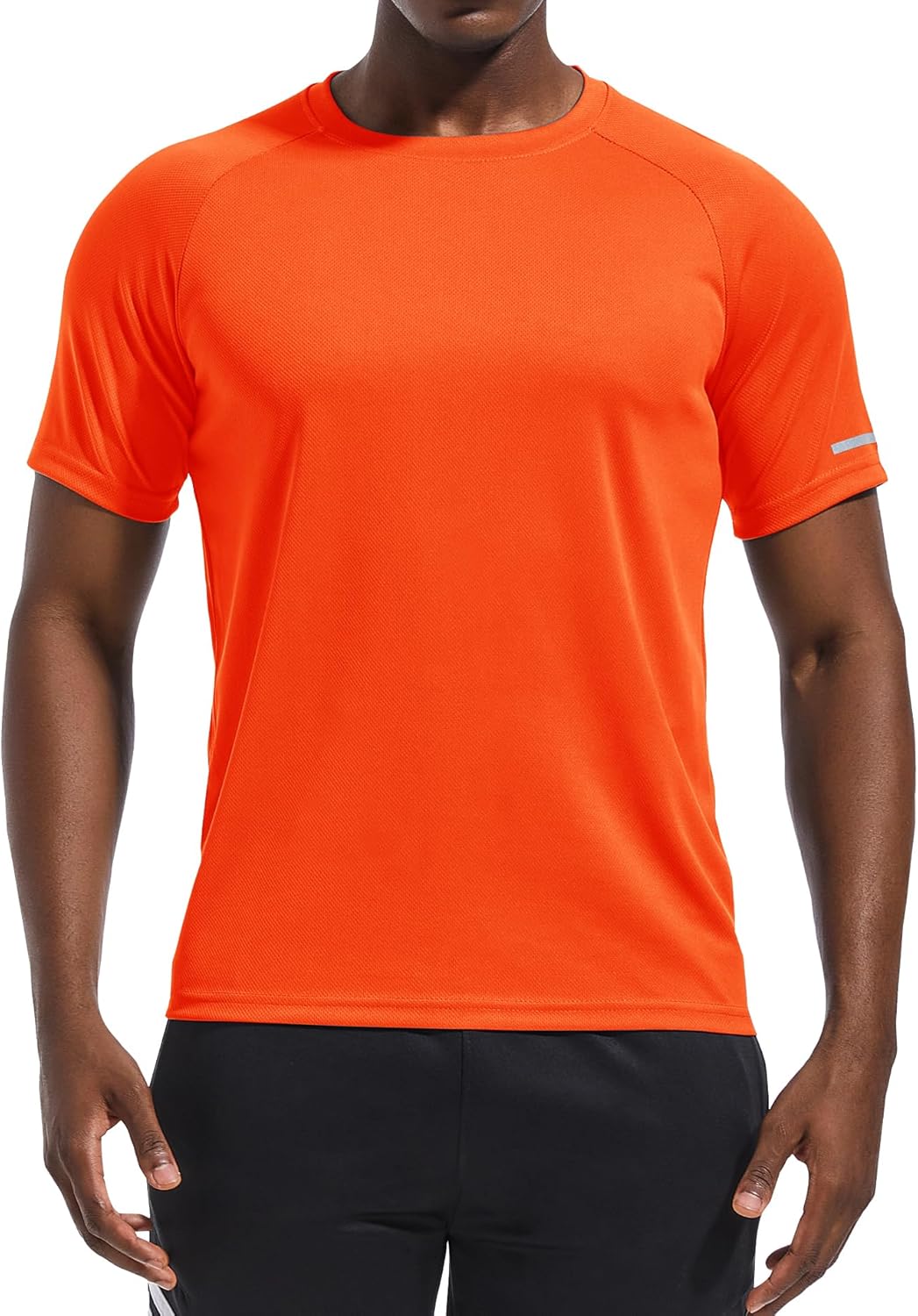 Holure 3 or 5er Pack Herren Sports Tshirts Atmungsaktiv Schnelltrocknend Kurzarm T-Shirts Funktionss