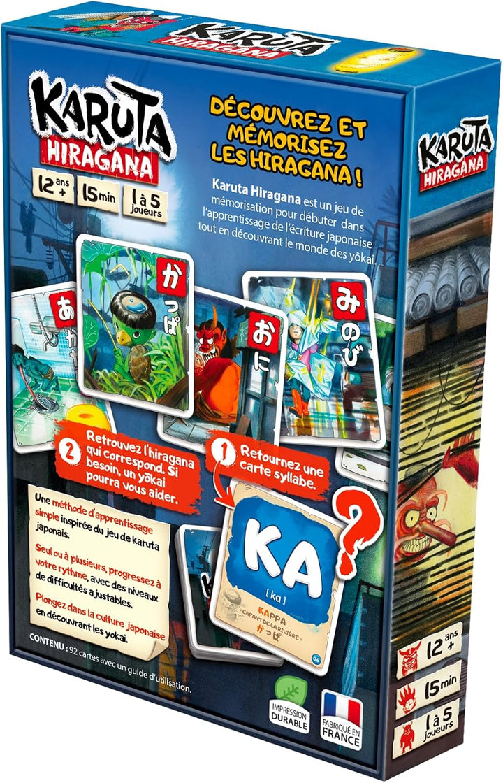 Blackrock Games Karuta Hiragana – Spiel zum Entdecken von Japanisch – Lernen Sie japanische Schrift