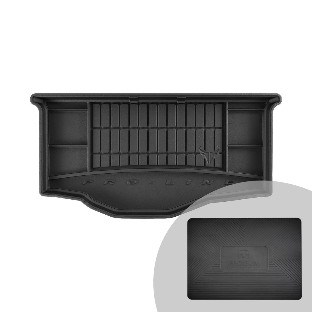 FROGUM ProLine 3D Gummimatte Exklusive Auto Kofferraummatte Kofferraumwanne für Suzuki Swift V 2010-