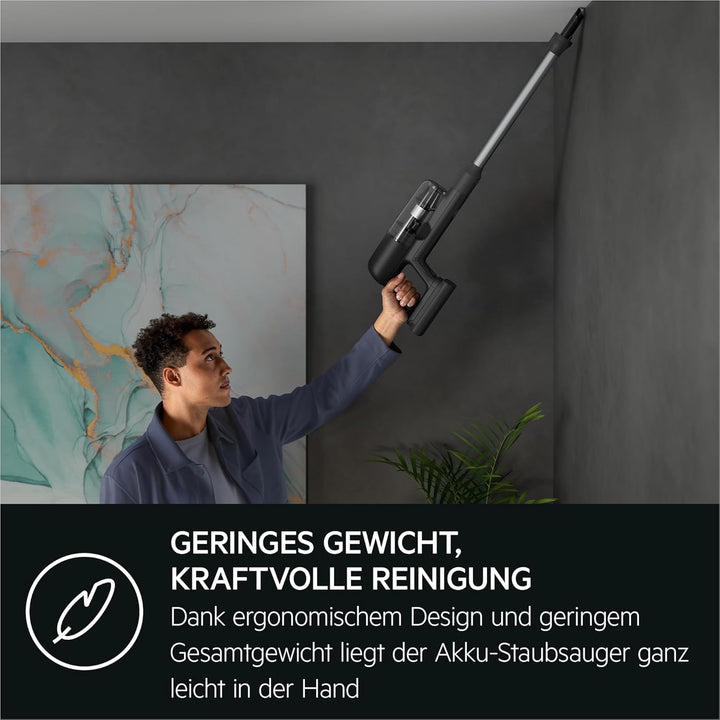 AEG Ultimate 7000 AKKU-STAUBSAUGER KABELLOS/AKKULAUFZEIT BIS ZU 50 Minuten* / Farbe: Granite Grey