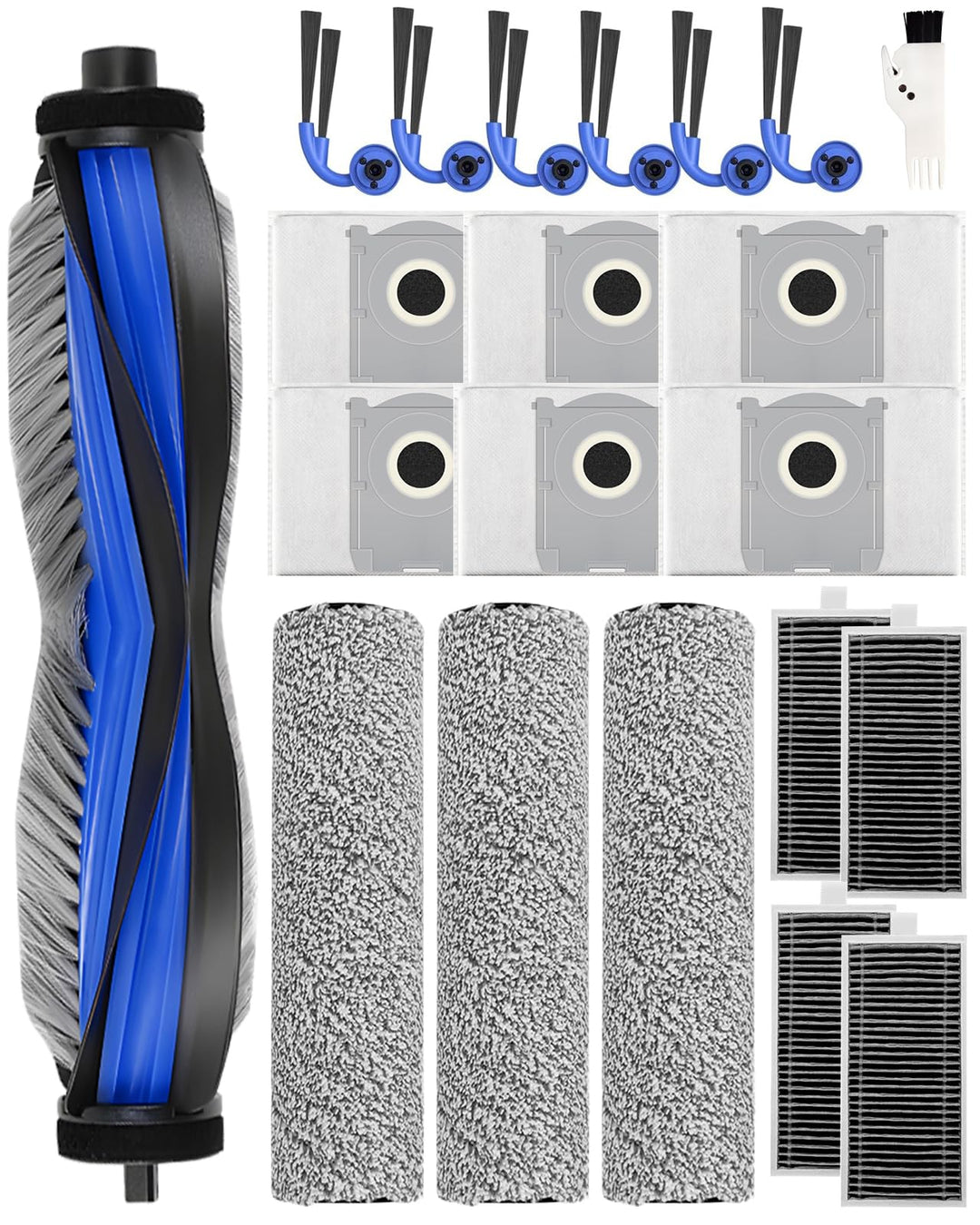 X9 Pro Omni Zubehör für ECOVACS DEEBOT X9 Pro Omni & X11 Pro Omni, 21 Stück X9 Pro Omni Ersatzteile