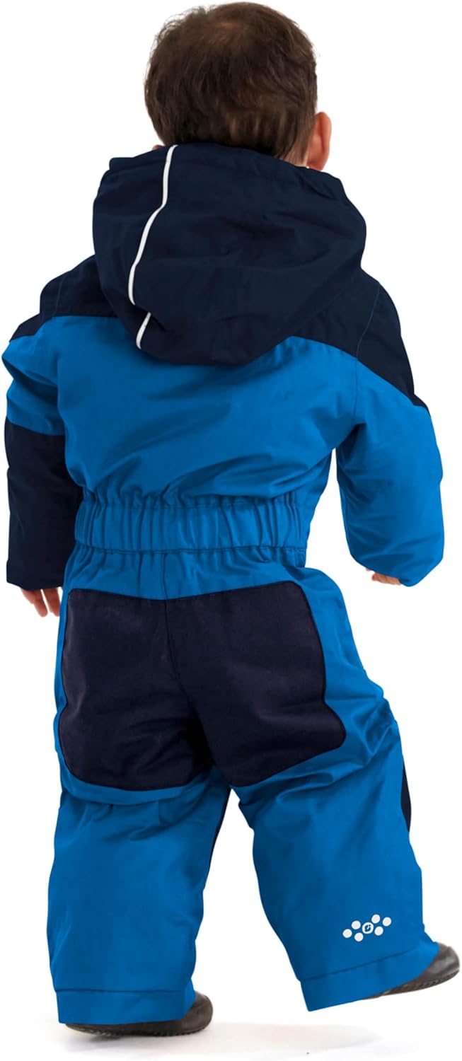 Killtec Unisex Kinder Kesley Mini Skioverall/Schneeanzug mit Kapuze und Schneefang 122-128 royal, 12